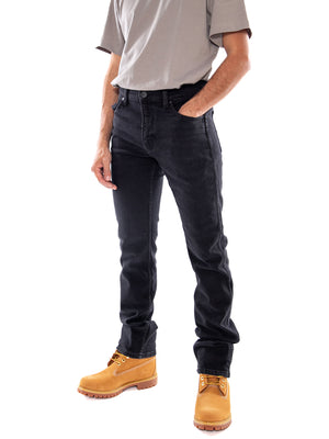 Wrangler Greensboro Black - Jeans Uomo Neri 112386853 BLK WRANGLER 
