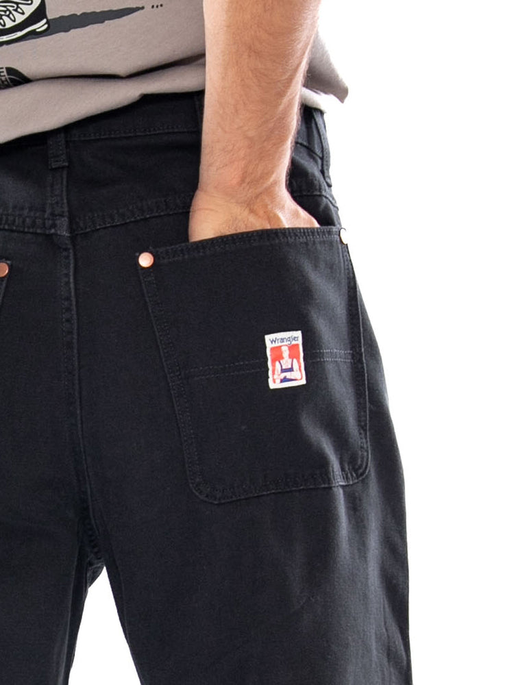 Wrangler Double Knee Carpenter Black - Pantaloni Carpenter Uomo Neri 112386905 BLK WRANGLER 