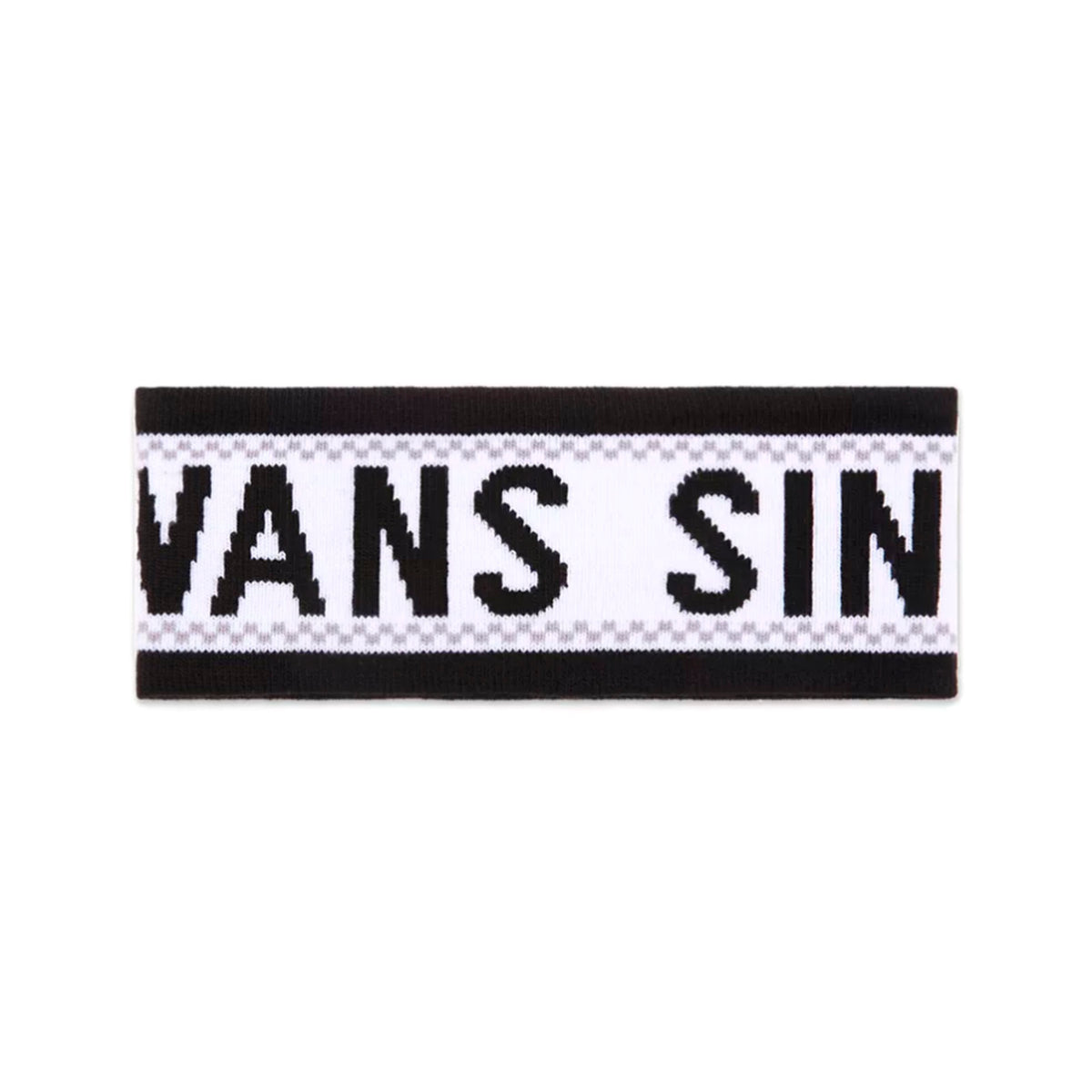 Wm Pep Rally Headband - Black / White - Fascia con Logo Bianca / Nera VN0A4A1NY281 . VANS 