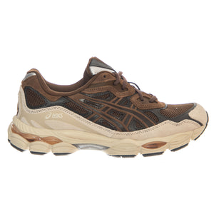 Gel-NYC Brown Storm / Black Coffee - Scarpe Stringate Uomo / Donna Marroni 1203A383-201 BROWN STORM/ BLACK COFFEE ASICS 