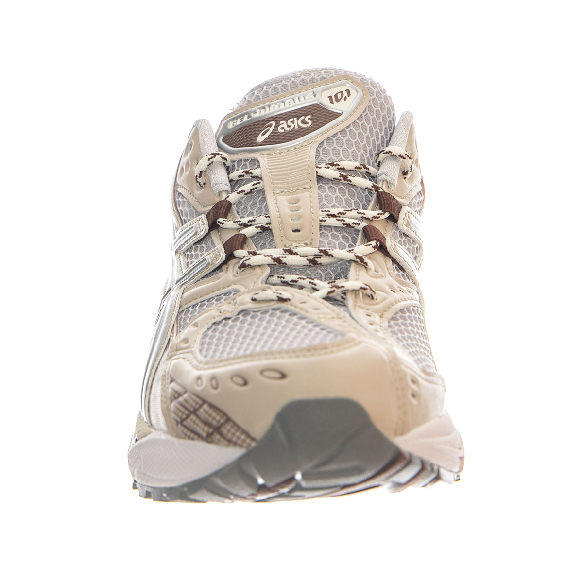 Gel-Nimbus 10.1 Concrete / Feather Grey - Scarpe Stringate Uomo / Donna Grigie 1203A543-024 CONCRETE/FEATHER GREY ASICS 