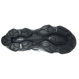 GEL-Kinetic Fluent - Black / Graphite Grey - Scarpe Stringate Uomo Nere 1203A591-003 BLACK/GRAPHITE GREY ASICS 
