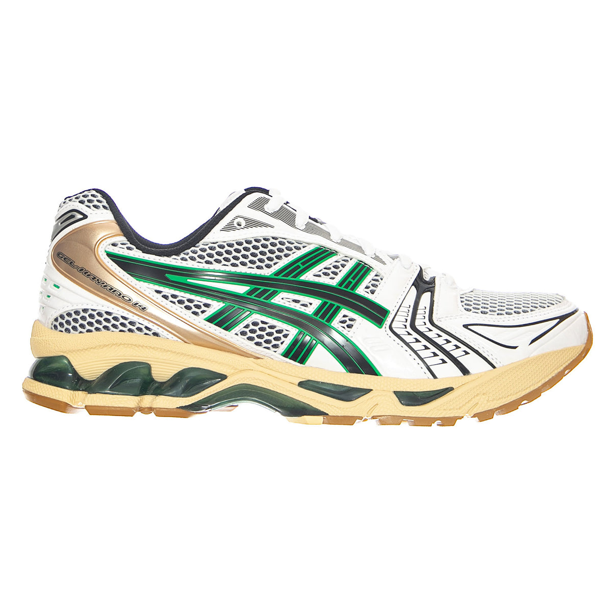 GEL-Kayano 14 - White / Hinoki Beige - Scarpe Uomo Multicolore 1203A740-103 WHITE/HINOKI BEIGE ASICS 
