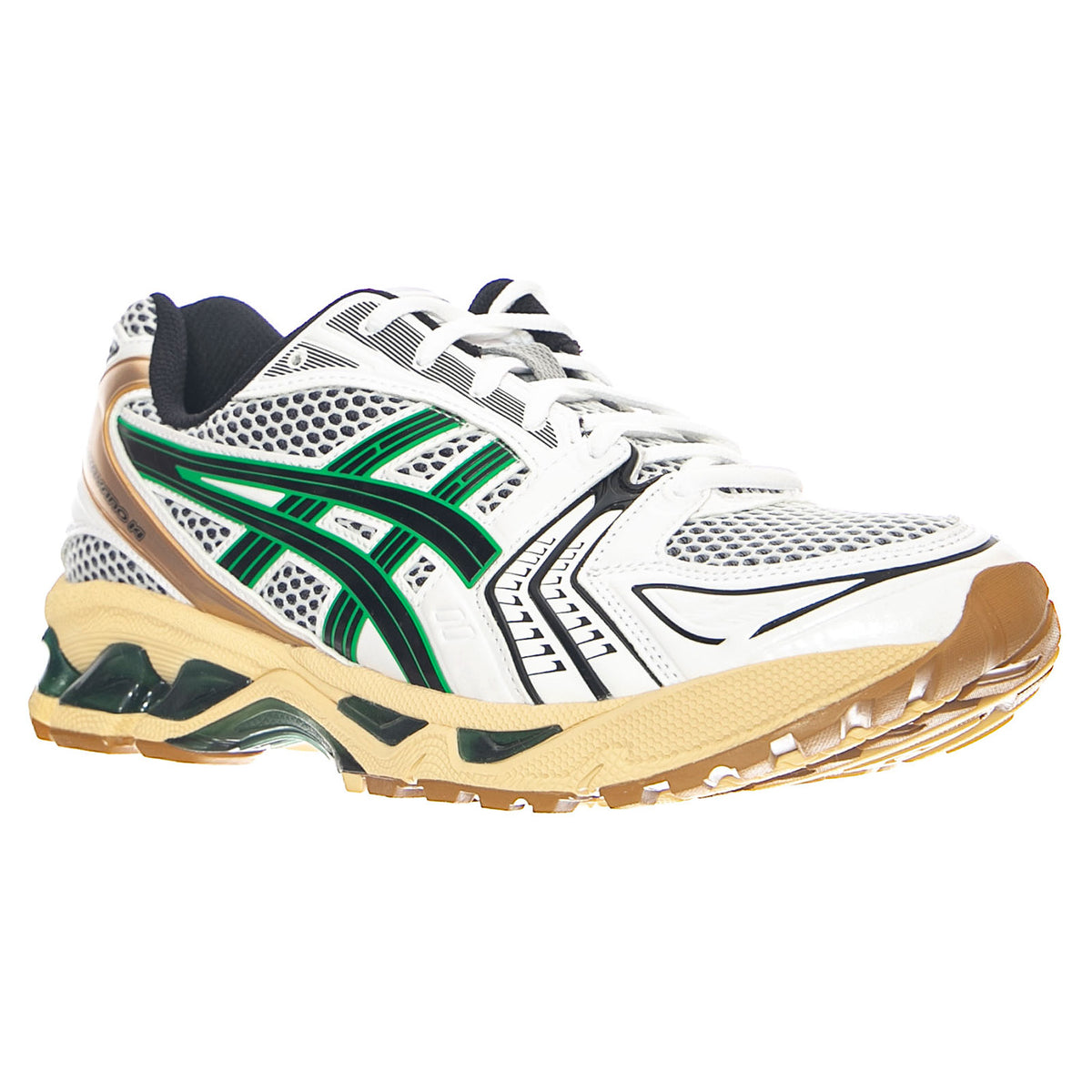 GEL-Kayano 14 - White / Hinoki Beige - Scarpe Uomo Multicolore 1203A740-103 WHITE/HINOKI BEIGE ASICS 