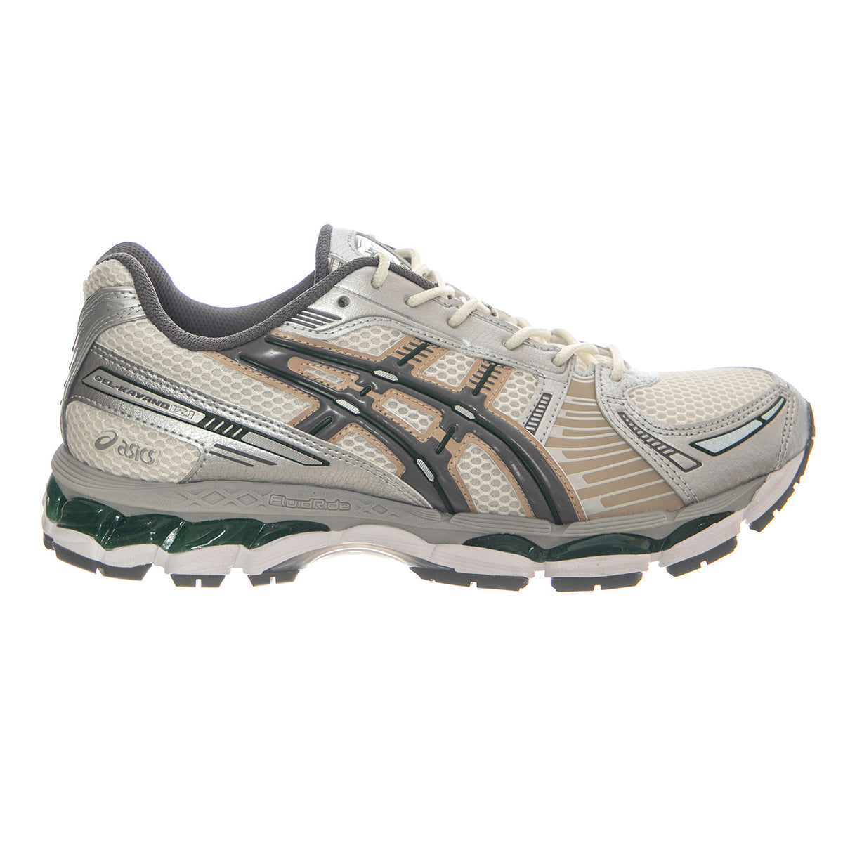 Gel-Kayano 12.1 Cream / Carbon - Scarpe Stringate Uomo Beige / Multicolore 1203A759-105 CREAM-CARBON ASICS 