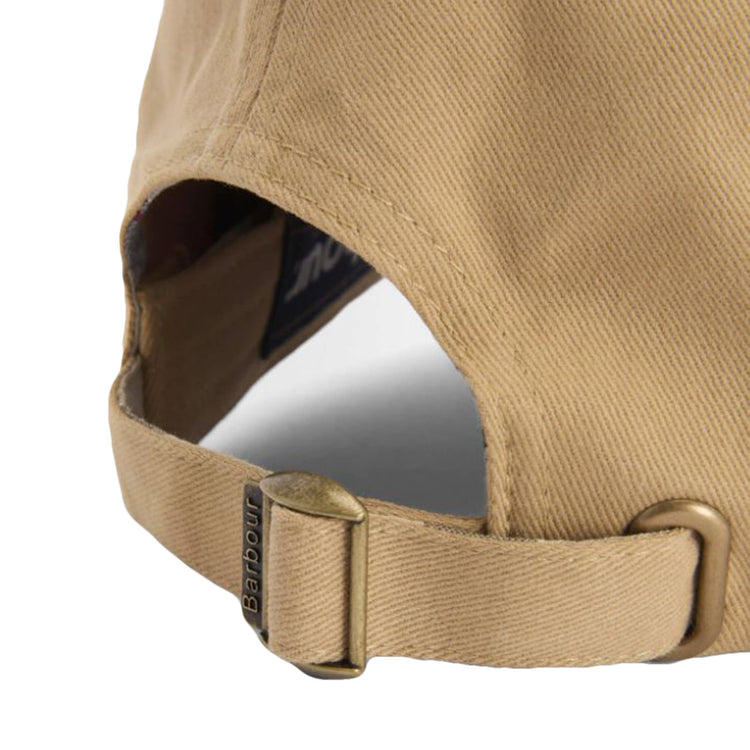 Langdale Cap Sandstone/Navy - Cappellino con Visiera Beige / Blu MHA0934 SN15 BARBOUR 