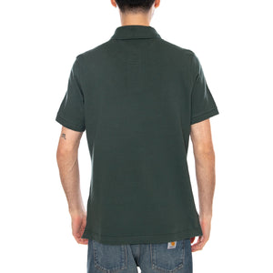 TARTAN PIQUE POLO GREEN GABLES - Polo Uomo Verde MML0012 GN89 BARBOUR 