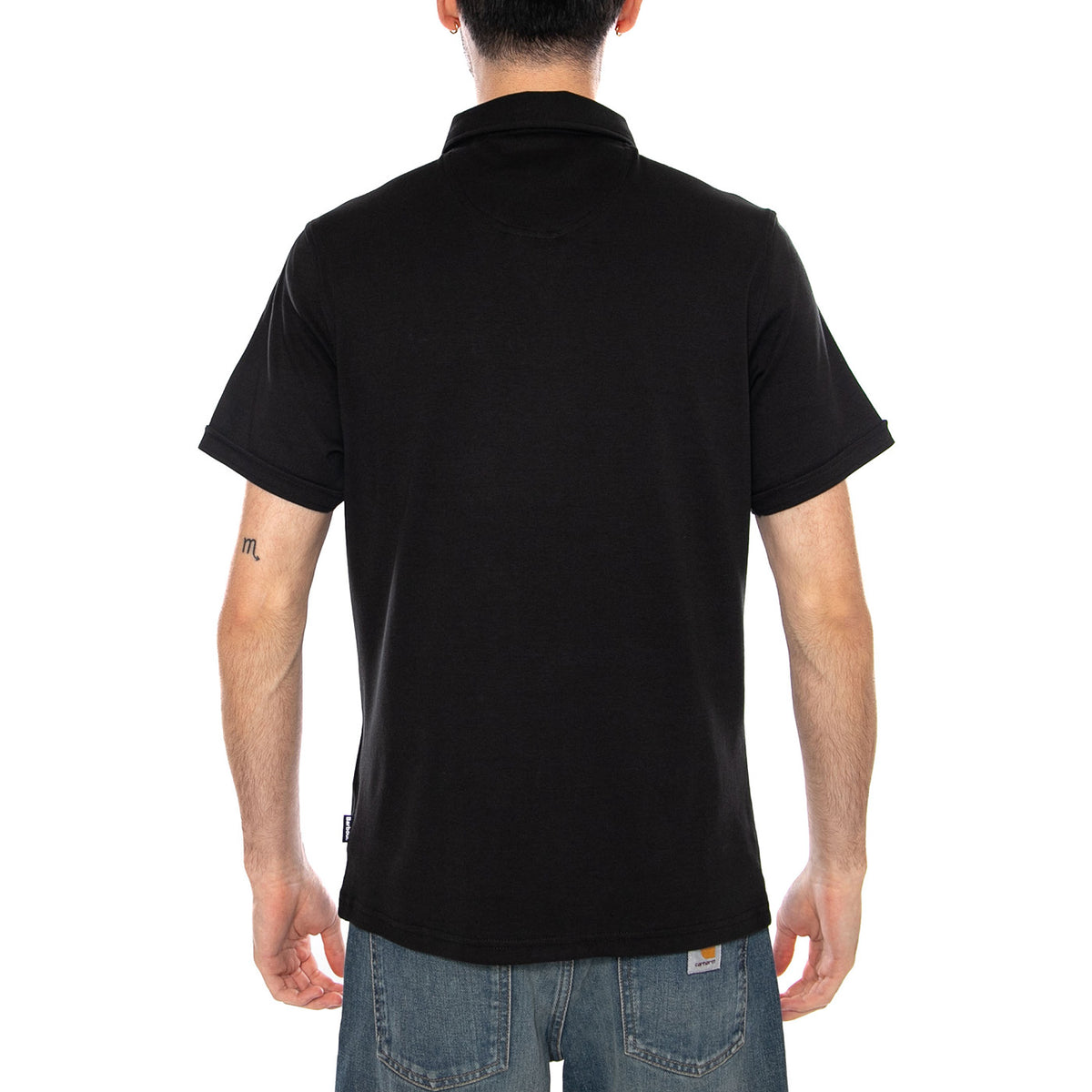 POLO BLACK - Polo Uomo Nera MML1496 BK31 BARBOUR 