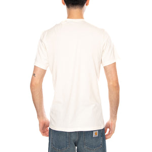 CRANMER LOGO T-SHIRT WHISPER WHITE - Maglietta Girocollo Uomo Bianca MTS1441 WH32 BARBOUR 