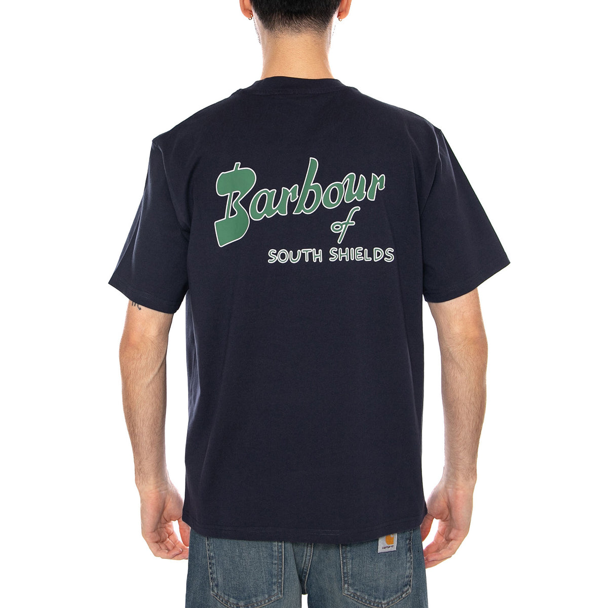 OS FIT ARCHIVE LOGO T-SHIRT NAVY - Maglietta Girocollo Uomo Blu MTS1569 NY91 BARBOUR 