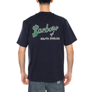 OS FIT ARCHIVE LOGO T-SHIRT NAVY - Maglietta Girocollo Uomo Blu MTS1569 NY91 BARBOUR 
