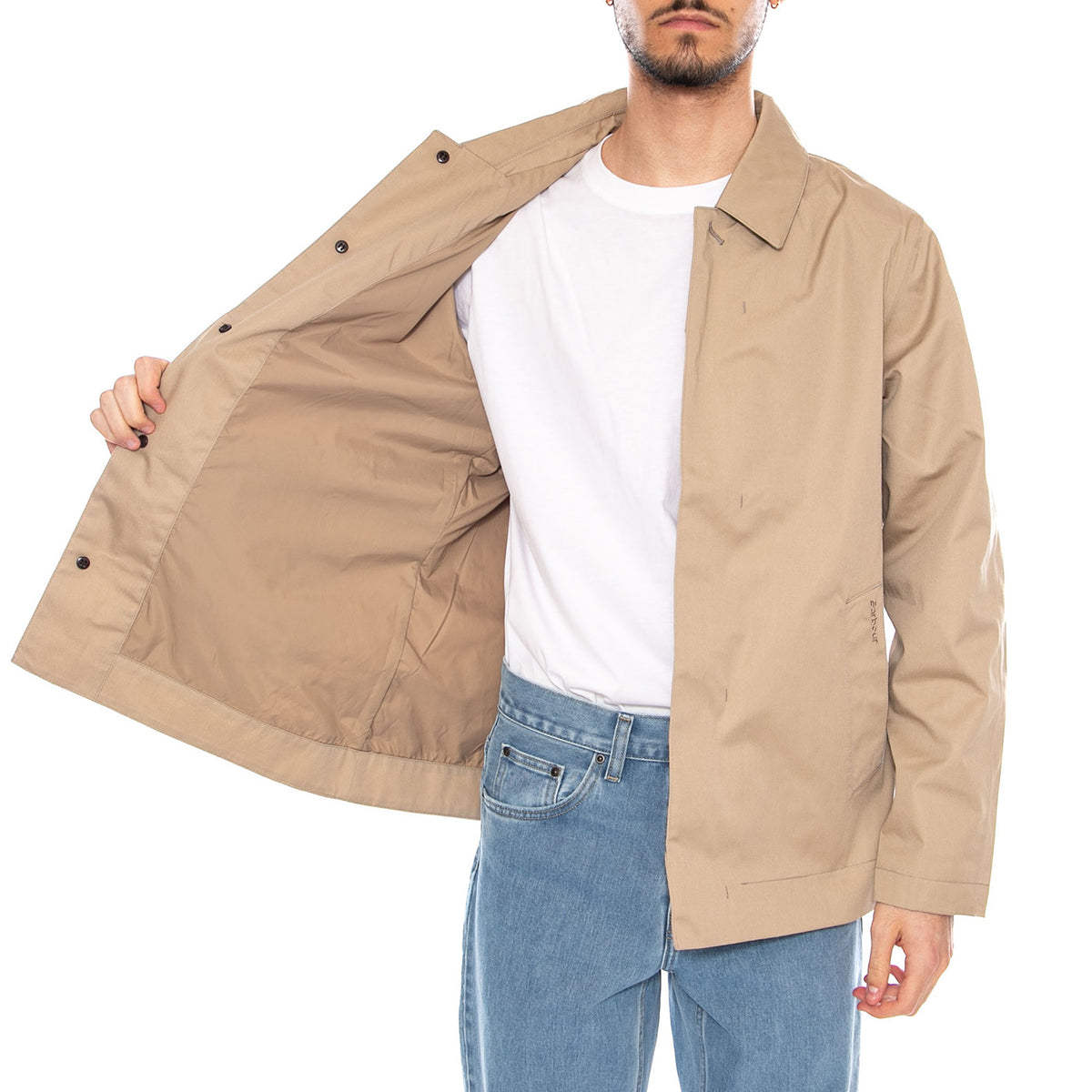 Short Roking Waterproof Jacket Tone - Giacca Uomo Beige MWB1130 ST72 BARBOUR 