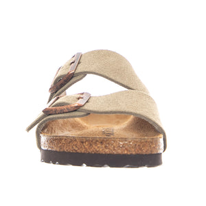 Arizona Suede Leather Narrow Fit Taupe - Sandali Uomo / Donna Beige 051463 TPE BIRKENSTOCK 