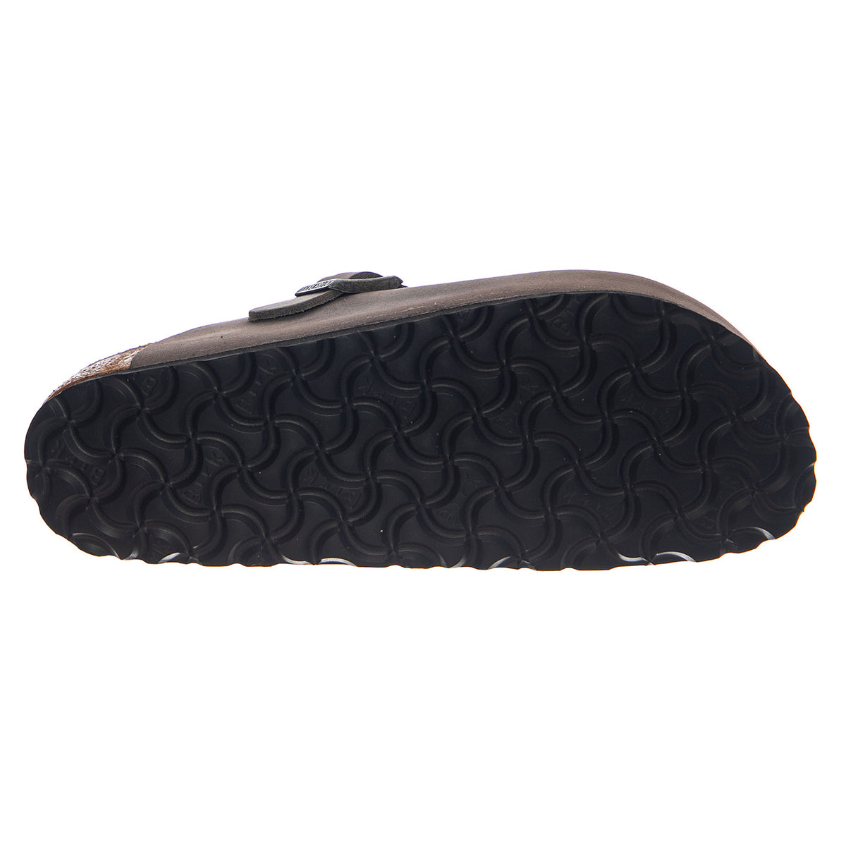 BOSTON SFB OILED LEATHER NARROW FIT IRON - Ciabatte Uomo / Donna Grigie 1013256 IRN BIRKENSTOCK 