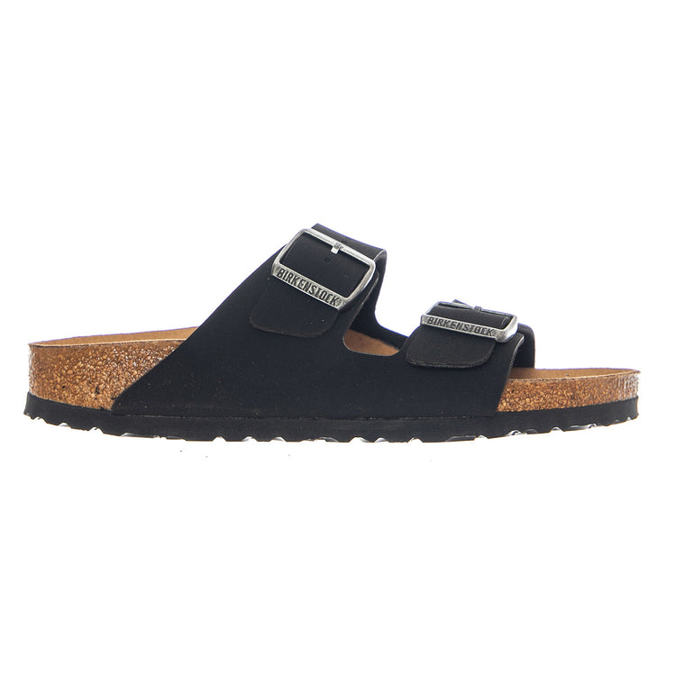 Arizona Vegan Birkibuc Narrow Fit Earthy Black - Sandali Uomo / Donna Neri 1019057 EBK BIRKENSTOCK 