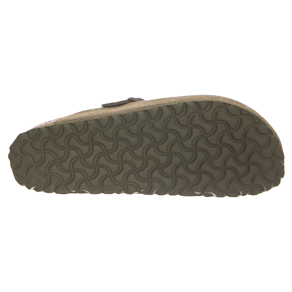 BOSTON FADED SUEDE LEATHER NARROW FIT KHAKI - Sandali Unisex Marroni 1025844 KHI BIRKENSTOCK 