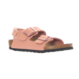 Milano HL Kids Birkibuc Narrow Fit Pink Clay - Sandali Bambino Rosa 1029519 PCY BIRKENSTOCK 