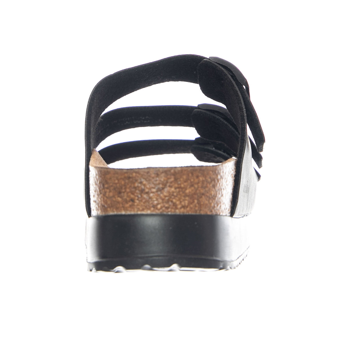 Florida III Platform Vegan Birko Flor Narrow Fit Black - Sandali Donna Neri 1029737 BLK BIRKENSTOCK 