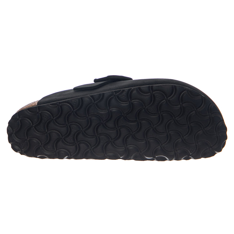 BOSTON WB NUBUCK LEATHER NARROW FIT BLACK - Sandali Uomo / Donna Neri 1031575 BLK BIRKENSTOCK 