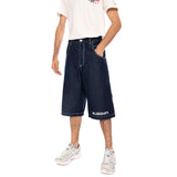 14INCH T.BLACK DENIM RINSE BERMUDA - Men's Bermuda Denim Jeans Blue Men's BLUESKIN
