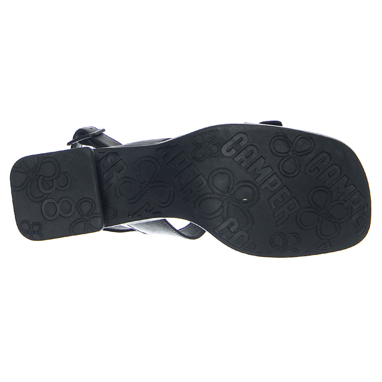 Ultrasoft Negro/KoraSand Ultrasoft Negro - Sandali Donna Neri K201739 001 CAMPER 