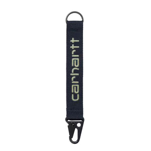 Jaden Keyholder Deep Night / Gentle Green - Portachiavi Blu I027773 3PLXX CARHARTT WIP 
