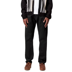 KLONDIKE PANT BLACK - Pantaloni Denim Jeans Uomo Neri I029207 892Y CARHARTT WIP 