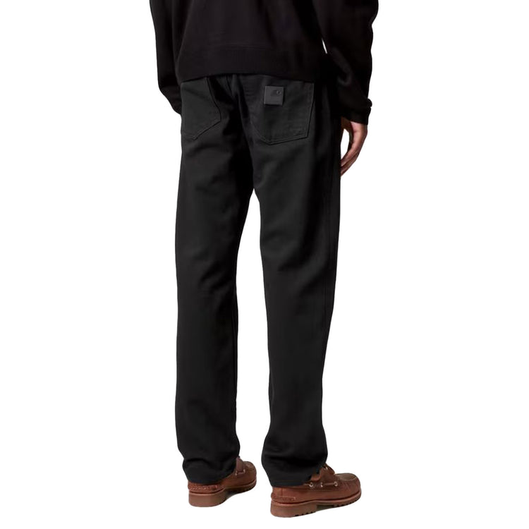 KLONDIKE PANT BLACK - Pantaloni Denim Jeans Uomo Neri I029207 892Y CARHARTT WIP 
