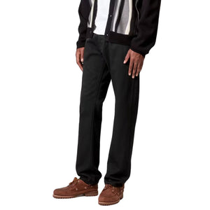 KLONDIKE PANT BLACK - Pantaloni Denim Jeans Uomo Neri I029207 892Y CARHARTT WIP 