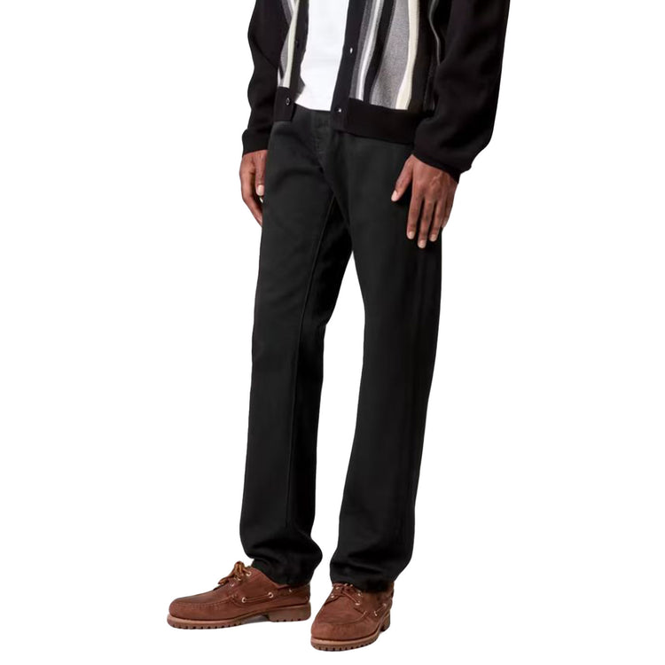 KLONDIKE PANT BLACK - Pantaloni Denim Jeans Uomo Neri I029207 892Y CARHARTT WIP 