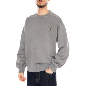Nelson Sweat Yosemite - Felpa Girocollo Uomo Verde I029957 2LRGD CARHARTT WIP 