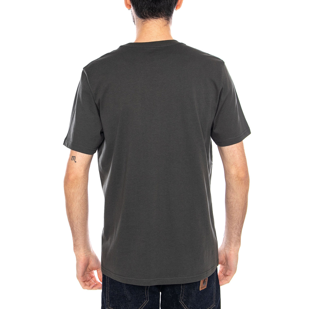 S/S Pocket T-Shirt Oxide Green - Maglietta Girocollo Uomo Verde I030434 3IQXX CARHARTT WIP 