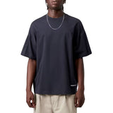 S/S LINK SCRIPT T-SHIRT DARK NAVY / WHITE - Crewneck T-Shirt Men's Navy Men's CARHARTT WIP