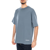 S/S Link Script T-Shirt Velvet Blue / White - Camiseta Cuello Redondo Hombre Azul Hombre CARHARTT WIP