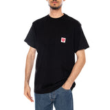 S/S POCKET HEART T-SHIRT - Men's Black Crew Neck T-Shirt Men CARHARTT WIP