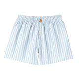 Cotton Boxer Grimsby Stripe - Bóxer de Algodón Hombre Azul Rayas Hombre CARHARTT WIP