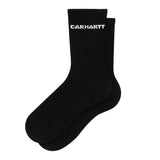 W' LINK SOCKS BLACK - Black Women's Socks ACCESSORIES CARHARTT WIP