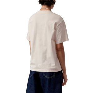 W' S/S CHASE T-SHIRT NATURAL / GOLD - Maglietta Girocollo Donna Beige I033045 0OMXX CARHARTT WIP 