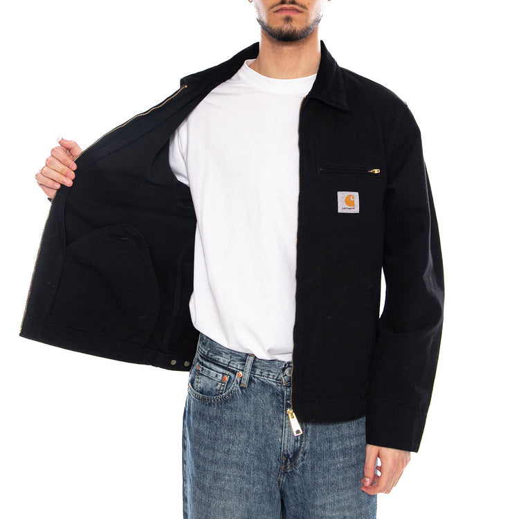 Detroit Jacket - Giacca Uomo Nera I033112 00E02 CARHARTT WIP 