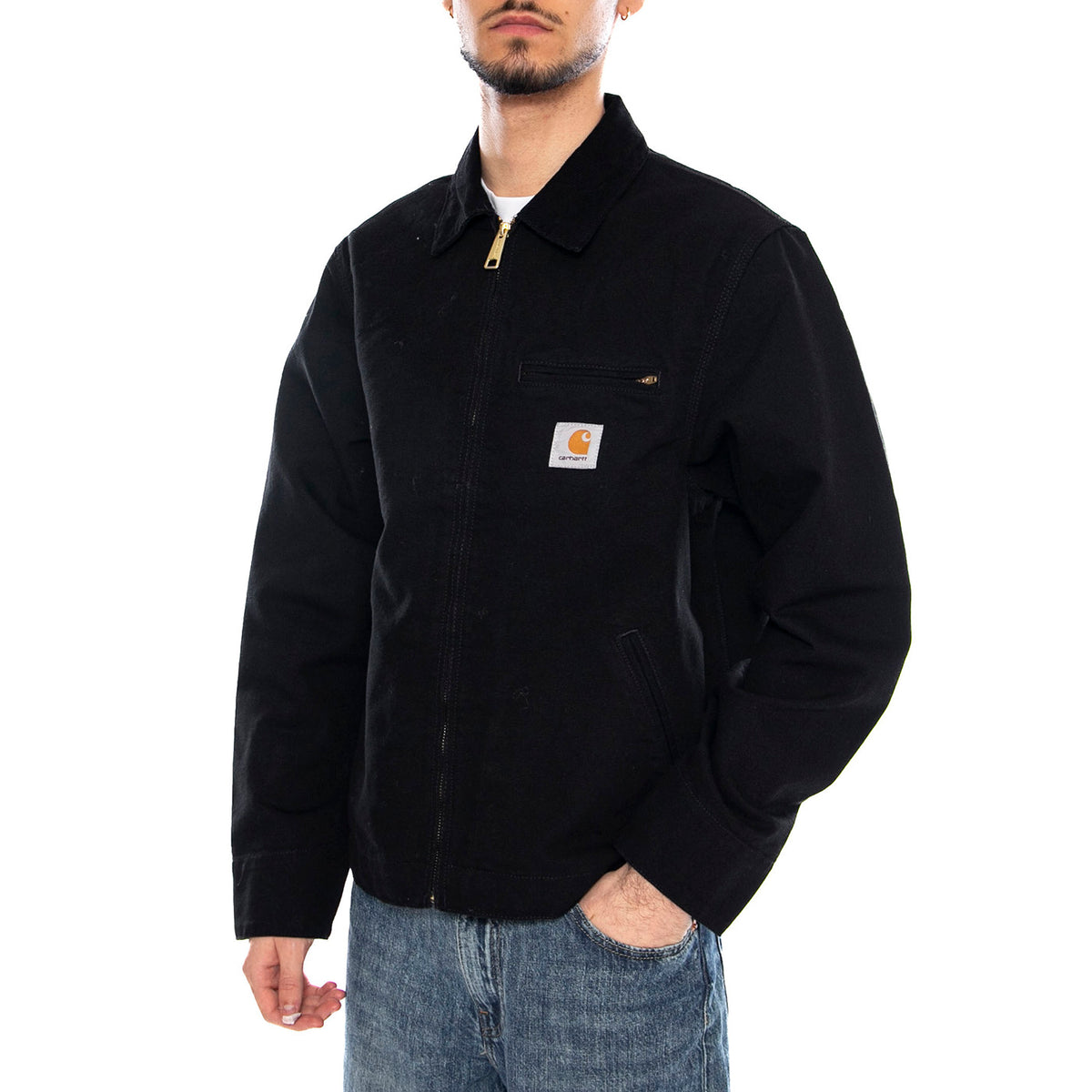 Detroit Jacket - Giacca Uomo Nera I033112 00E02 CARHARTT WIP 