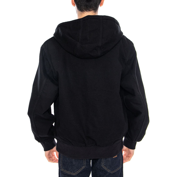 OG Active Jacket Black - Giacca con Cappuccio e Zip Uomo Nera I034311 8902 CARHARTT WIP 