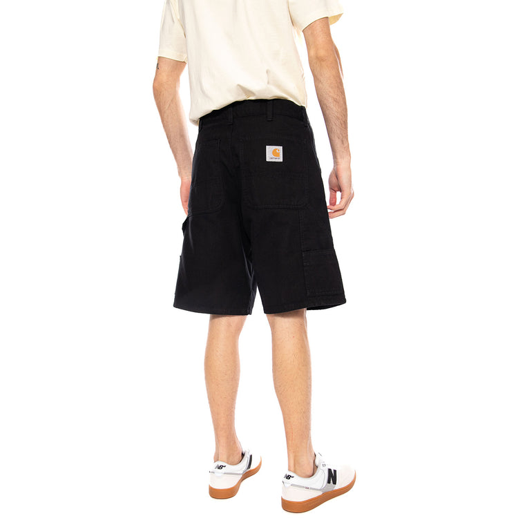 Double Knee Short Black - Bermuda Uomo Neri I034793 8902 CARHARTT WIP 
