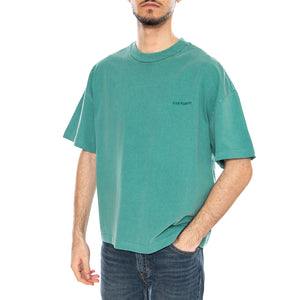 S/S Benton T-Shirt Lily - Maglietta Girocollo Uomo Verde I035590 3ICGD CARHARTT WIP 