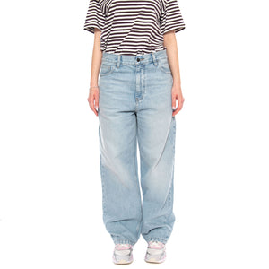 W' Brandon Pant Blue - Pantaloni Denim Jeans Donna Blu I035892 01WU CARHARTT WIP 