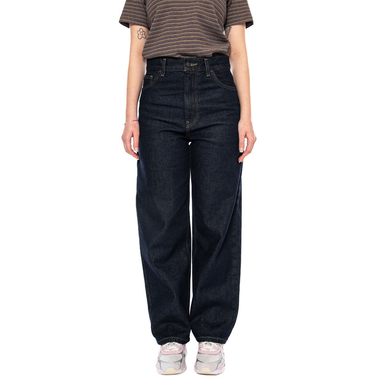 W' Brandon Pant Blue - Pantaloni Denim Jeans Donna Blu I035892 102 CARHARTT WIP 