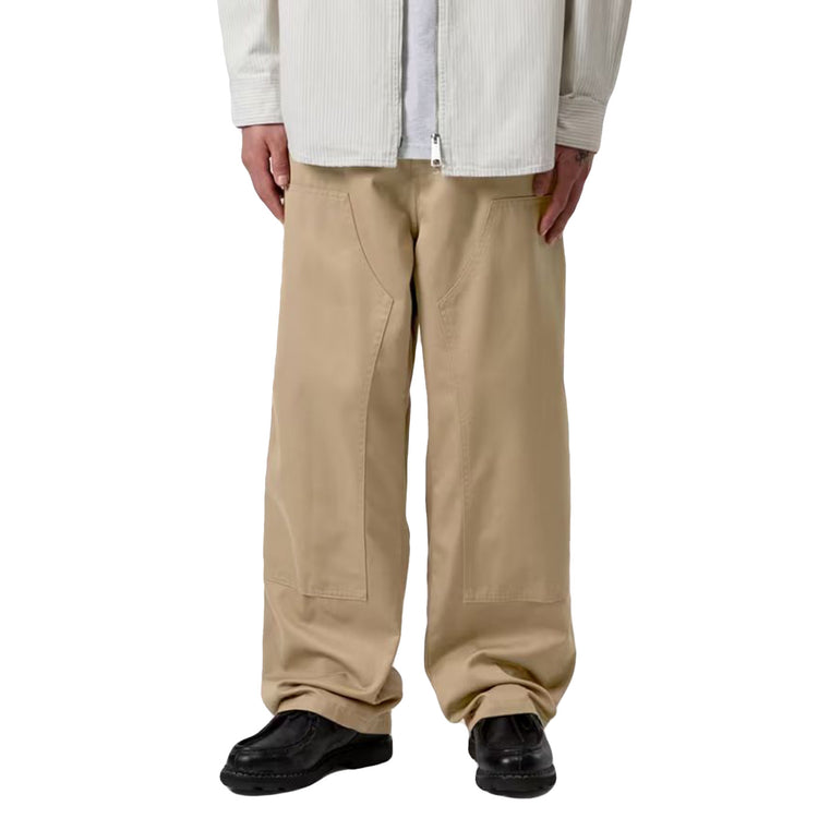 BRADY DOUBLE KNEE CHINO PANT LEATHER - Pantaloni Uomo Beige I036093 8Y02 CARHARTT WIP 