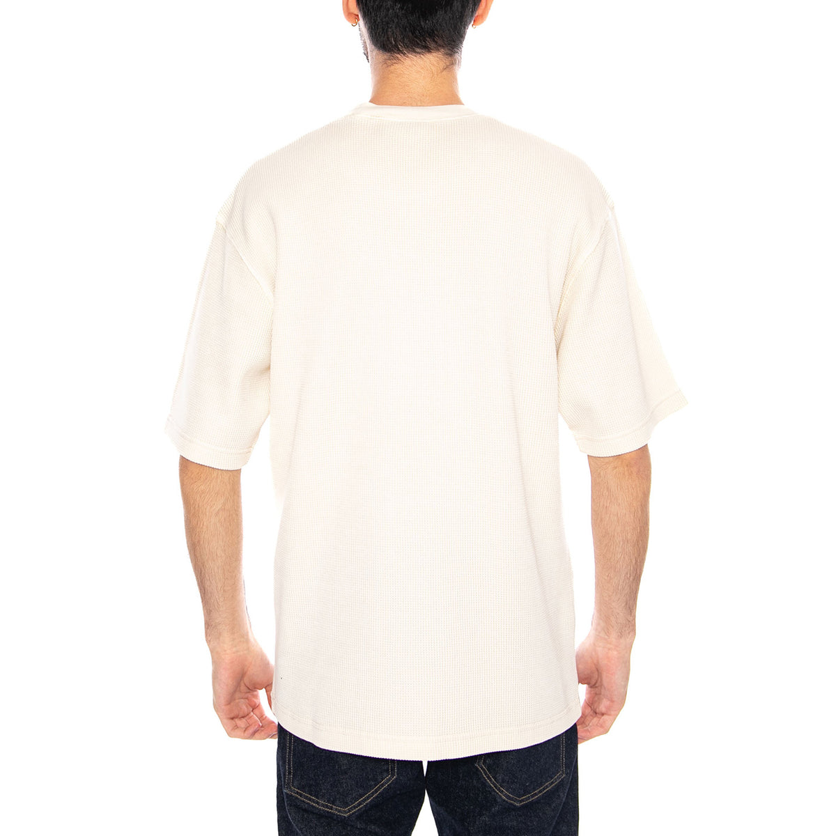 S/S Nelson Waffle T-Shirt Natural - Maglietta Girocollo Uomo Crema I036185 05GD CARHARTT WIP 