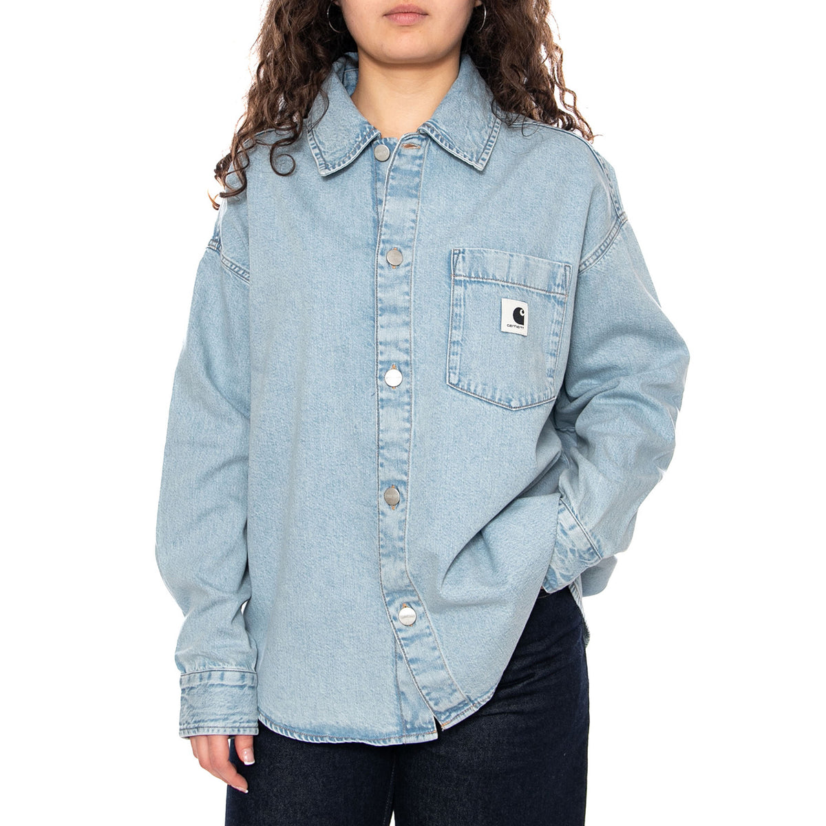 W' Alta Shirt Jacket Blue - Camicia Donna Blu I036232 0112 CARHARTT WIP 