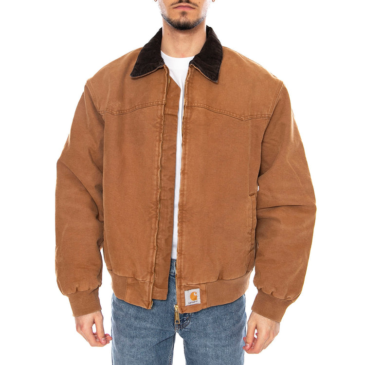 OG Santa Fe Jacket - Giacca Uomo Marrone I036240 00SB7 CARHARTT WIP 