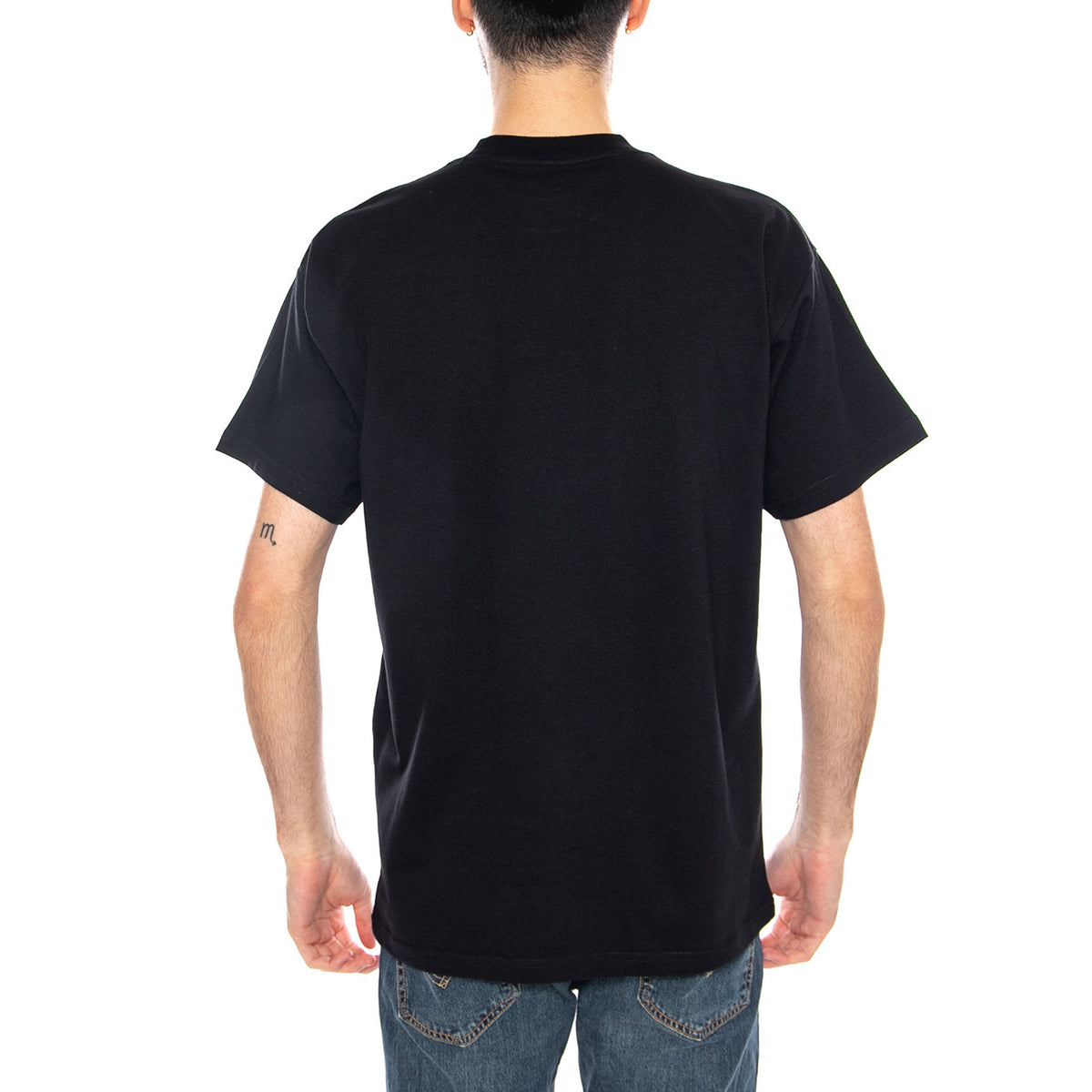 S/S Spoiled T-Shirt Black - Maglietta Girocollo Uomo Nera I036260 89XX CARHARTT WIP 